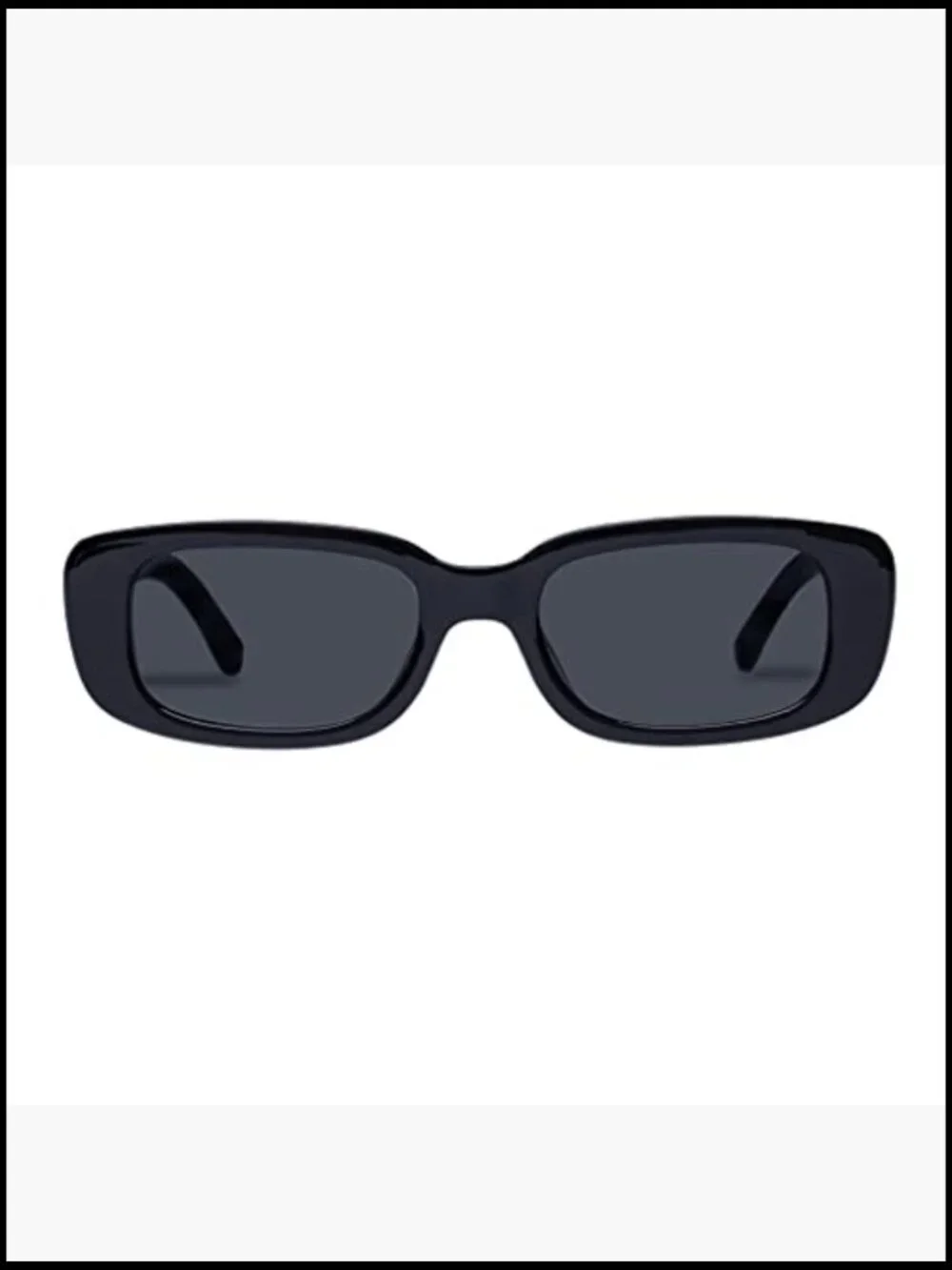 Unisex Rectangle Sunglasses with Photochromic Lenses, Lightweight Impact